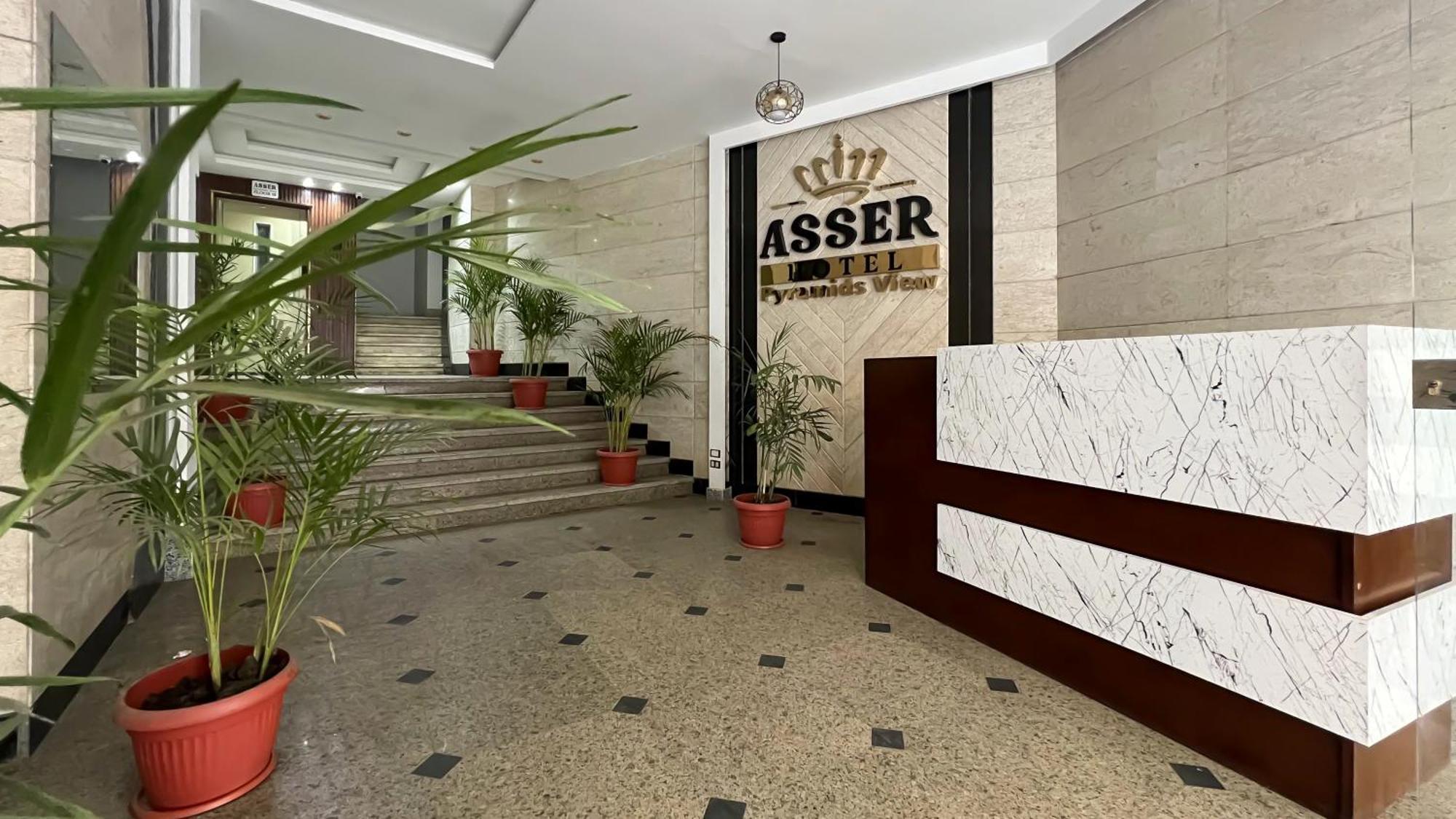 New Asser Hotel Pyramid Kafret el-Gabal Eksteriør billede