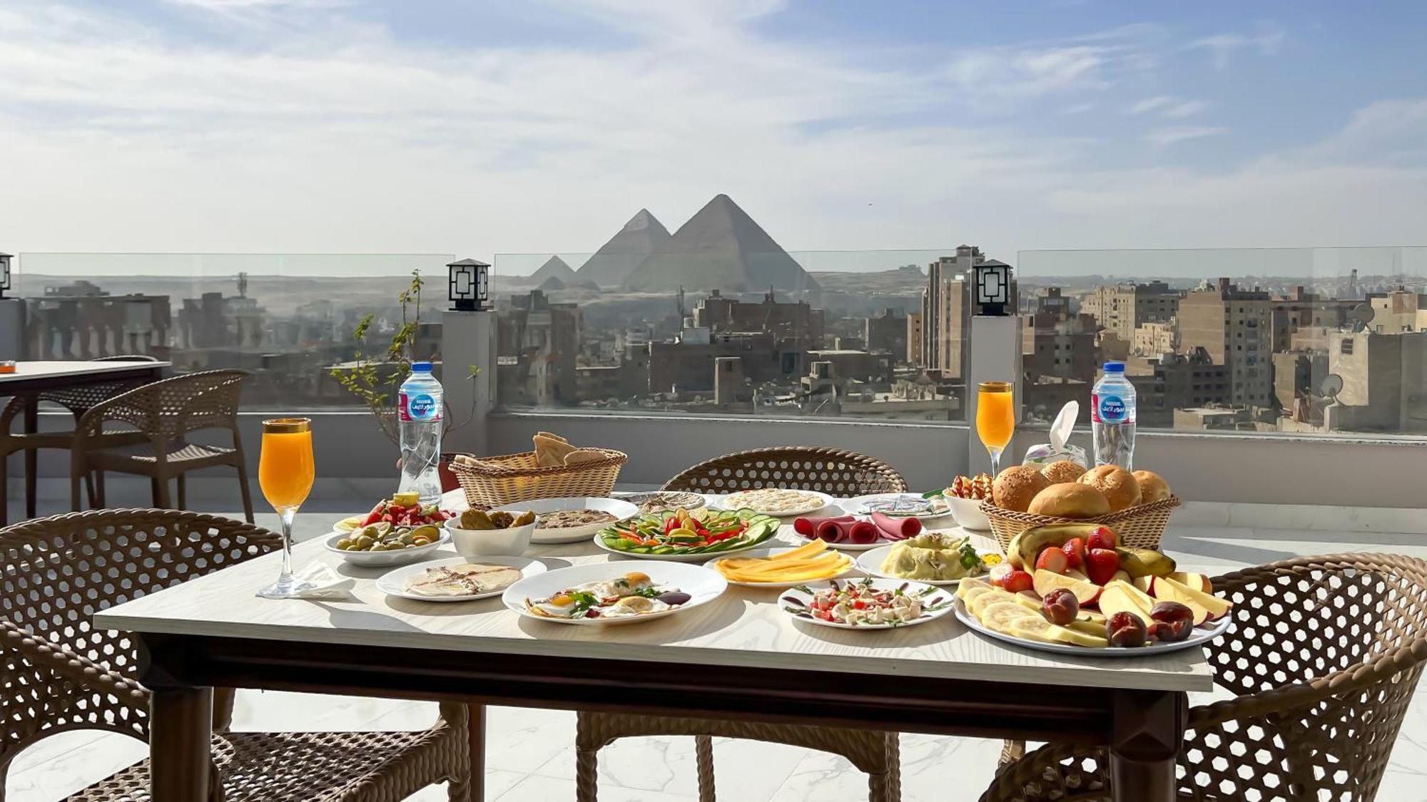 New Asser Hotel Pyramid Kafret el-Gabal Eksteriør billede